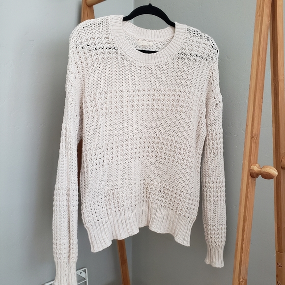 LA Hearts Cream Knit Sweater - Picture 2 of 6